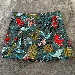Ripskirt Floral Skirt Women's MEDIUM Wrap Hawaiian Tropical Adjustable